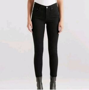 NWT EDWIN PIXIE 9"  MID RISE SKINNY JEANS, VARIOUS SIZES, BLACK